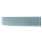 Glacier Gray 3X12 Polished Glass Tile Sample