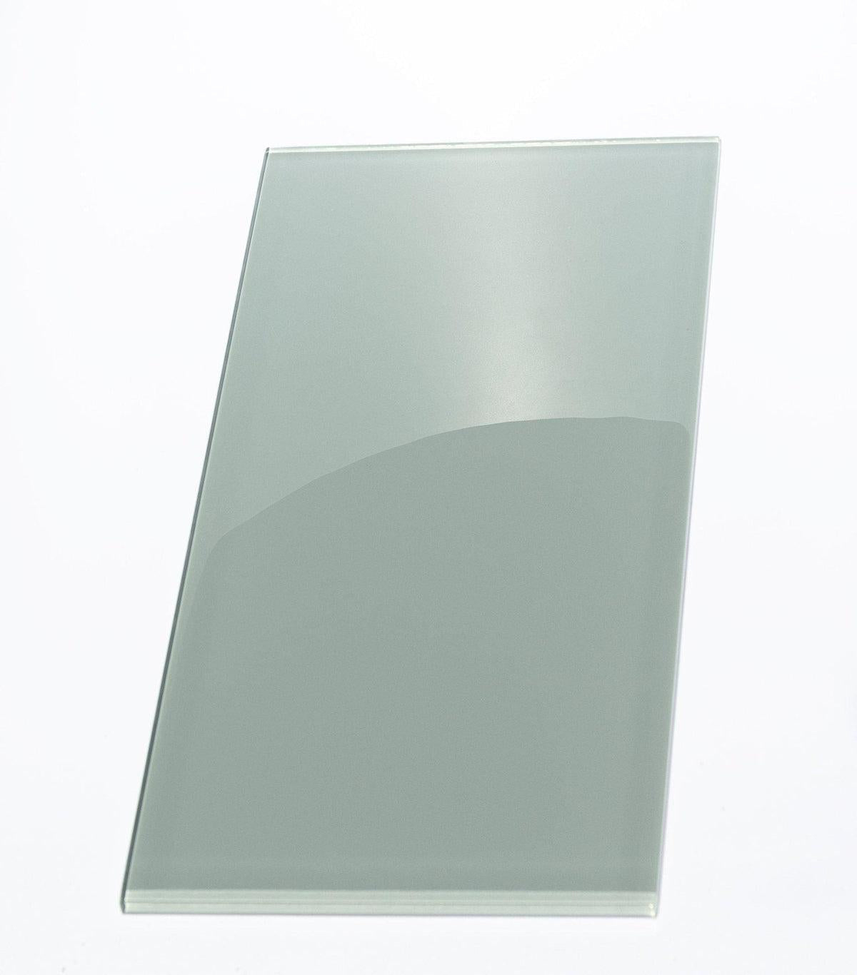 Glacier Gray 8X16 Polished Glass Tile Position: 2