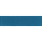 3x12 frosted glass tile blue