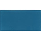 Glacier Sea Blue 3" x 6" Frosted Glass Tile Sample