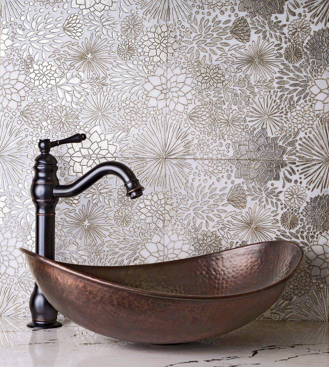 Metallic Mosaic Tiles