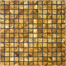 Gold Mother Of Pearl 1" Square Mosaic Tile | Tile Club | 12" x 12"