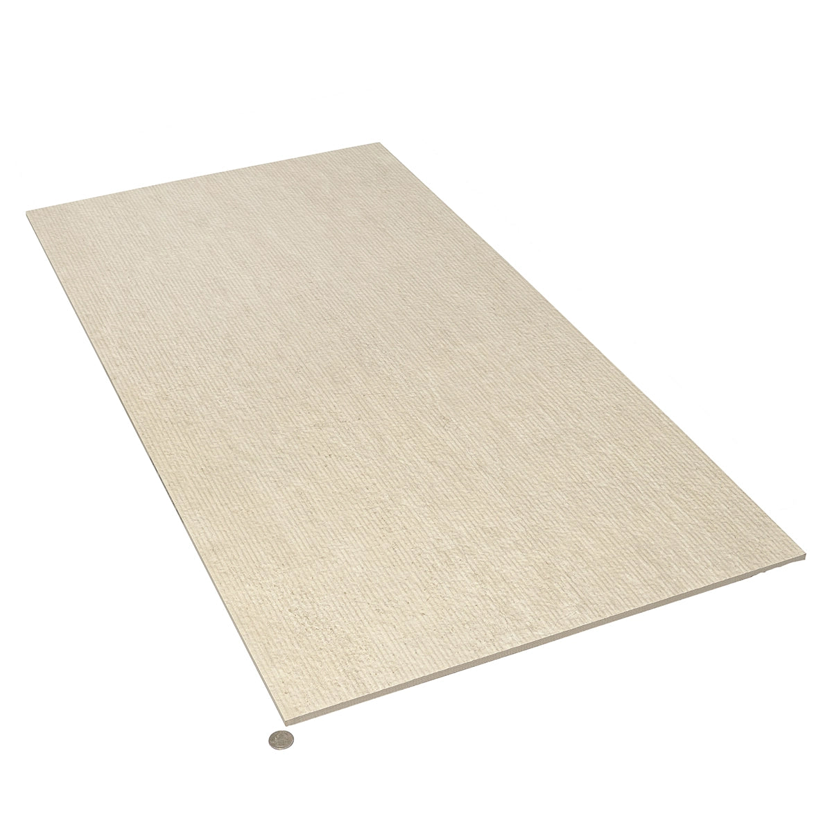 Gordes Deco Beige Limestone Porcelain Tile 24x48 | Tile Club