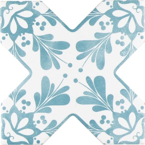 Santa Barbara Dappled Green Decorative Cross Sample