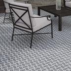 Gray and White Terrazzo Basket Weave Mosaic Tile | Tile Club