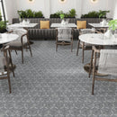Gray and White Terrazzo Geometric Mosaic Tile | Tile Club