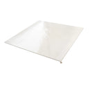 Grazioso Aster Minimalist White Porcelain Square Tile | Tile Club