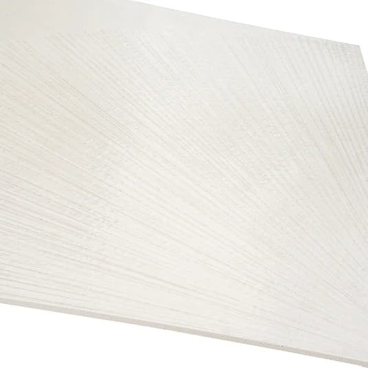 Grazioso Aster Minimalist White Porcelain Square Tile | Tile Club