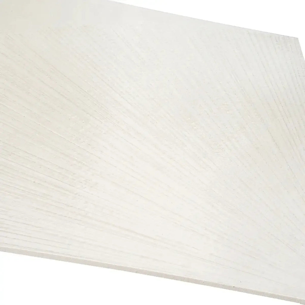 Grazioso Aster Minimalist White Porcelain Square Tile | Tile Club
