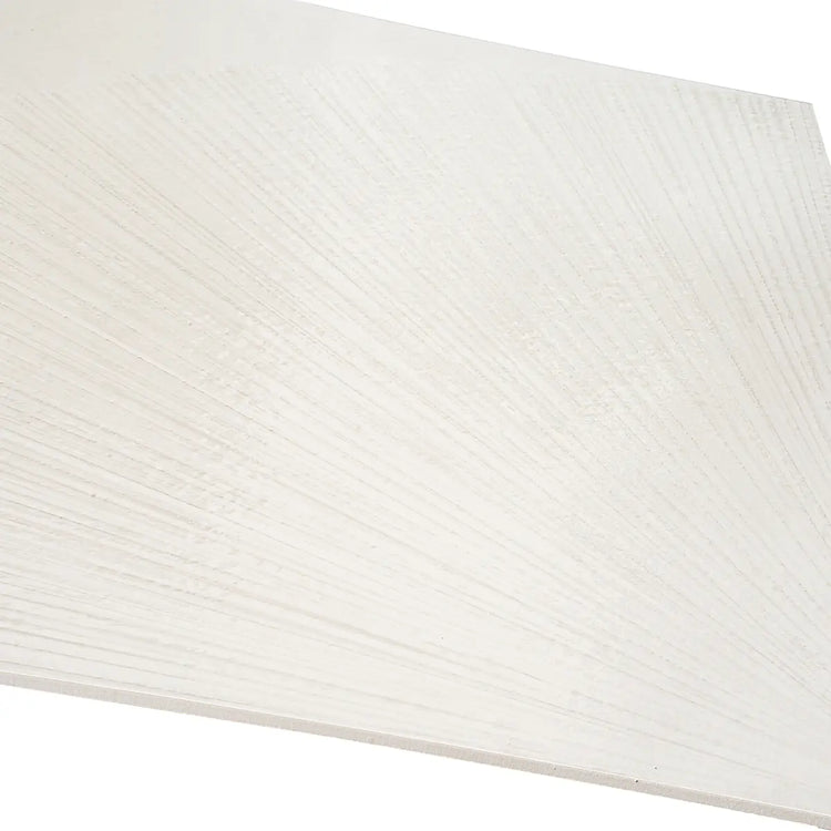 Grazioso Aster Minimalist White Porcelain Square Tile | Tile Club