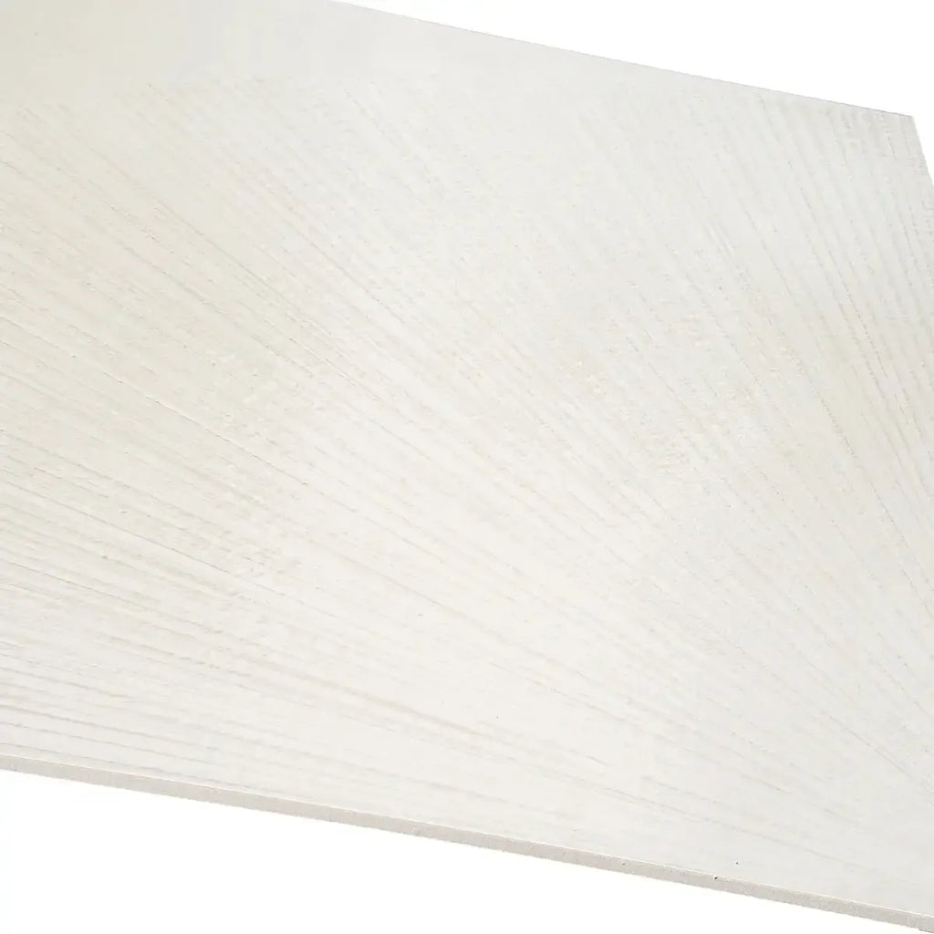 Grazioso Aster Minimalist White Porcelain Square Tile | Tile Club