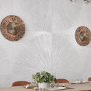 Grazioso Aster Minimalist White Porcelain Square Tile | Tile Club