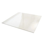 Grazioso Canvas Minimalist White Porcelain Square Tile | Tile Club