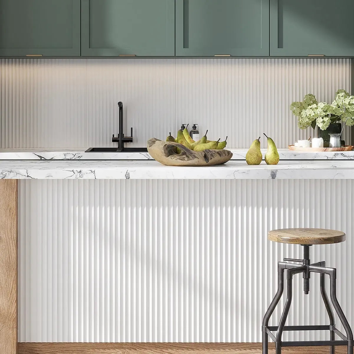 Grazioso Doric White Porcelain Tile 24x48 | Tile Club