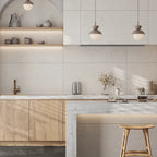 Grazioso Light Concrete Ceramic Tile 24x48 | Tile Club