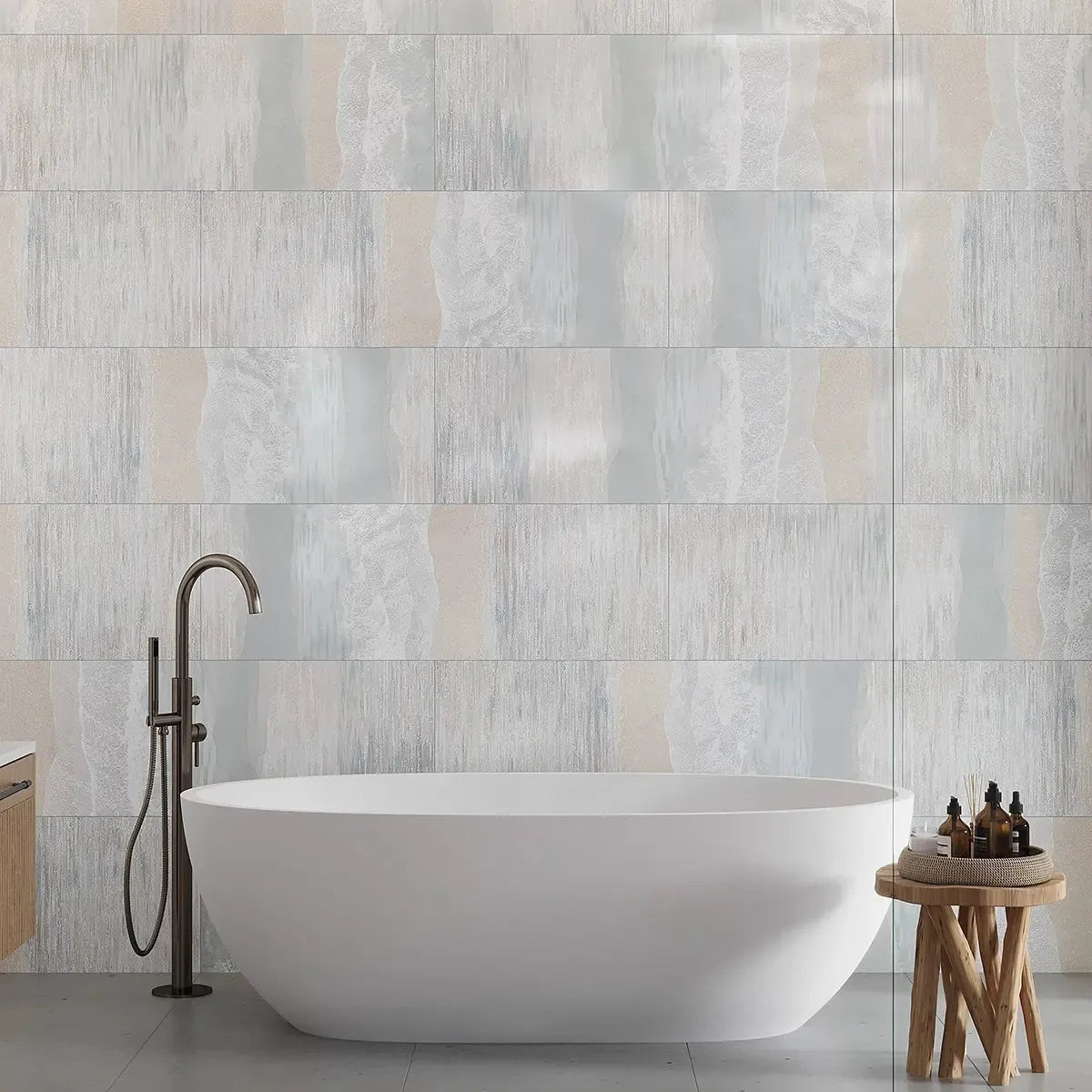 Grazioso Sandy Beach Ceramic Tile 16x48 | Tile Club