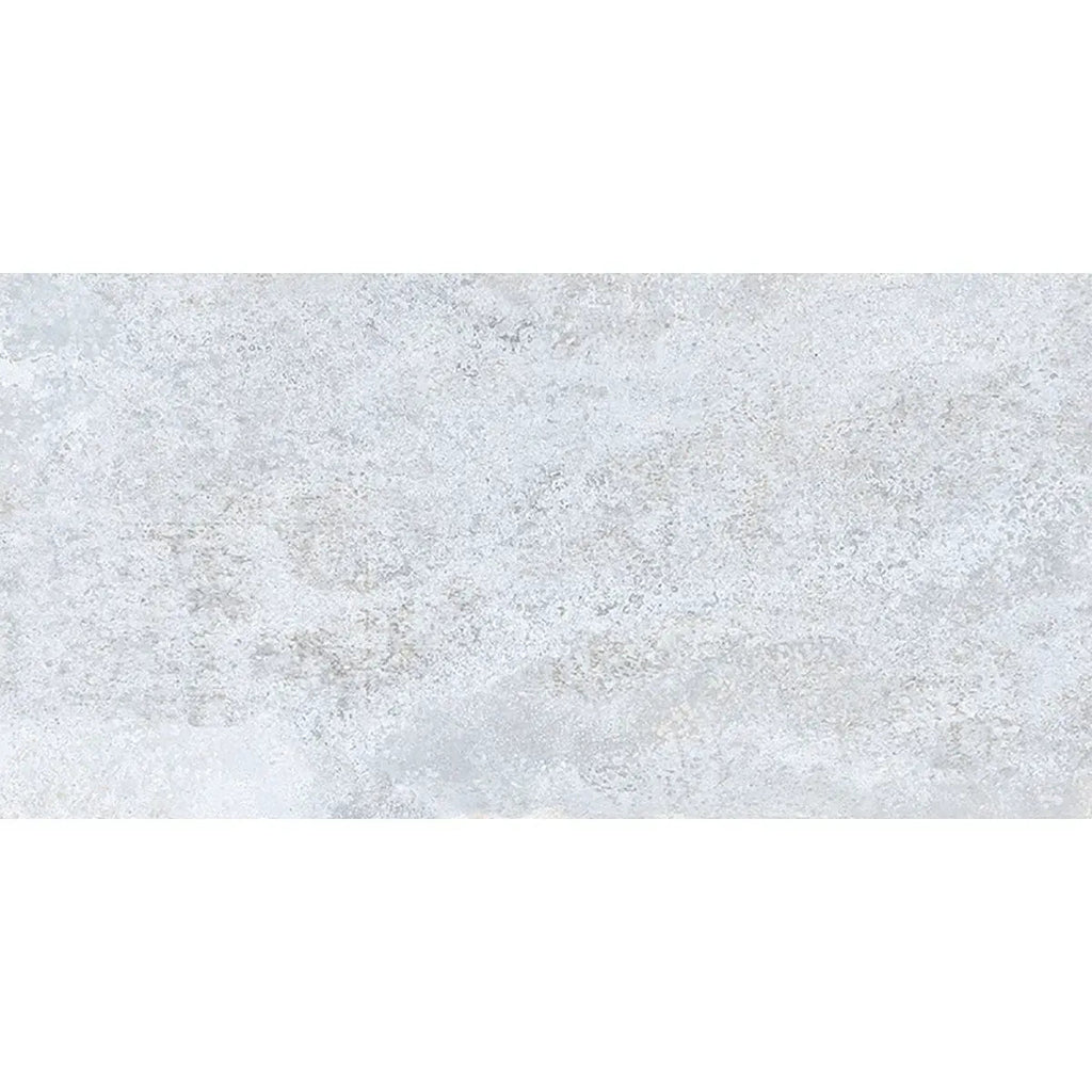 Grazioso White Concrete Porcelain Tile 24x48 | Tile Club