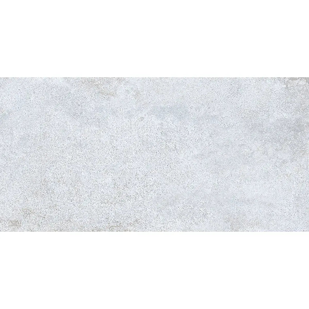 Grazioso White Concrete Porcelain Tile 24x48 | Tile Club