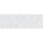 Grazioso White Orbit Ceramic Tile 16x48 | Tile Club