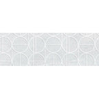 Grazioso White Orbit Ceramic Tile 16x48 | Tile Club