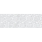 Grazioso White Orbit Ceramic Tile 16x48 | Tile Club