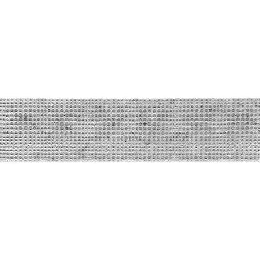 3" x 12" Grey Limestone Dots Etched Subway Tile