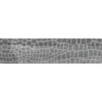 Grey Limestone Gator Etched Subway Tile Sample