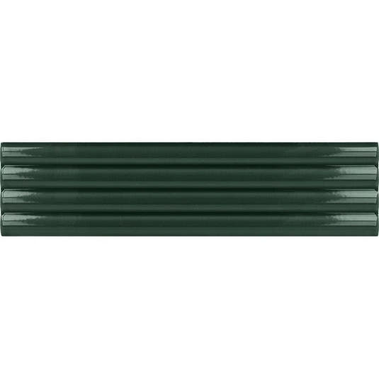 Groove Laurel Deco Gloss Ceramic 3D Subway TIle