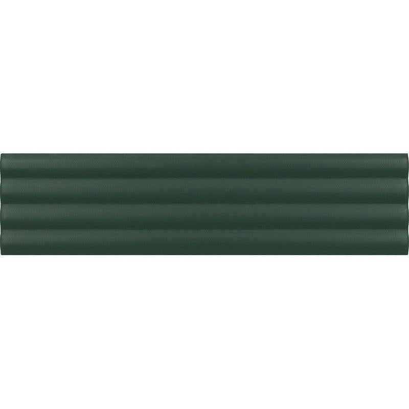 Groove Laurel Deco Matte Ceramic 3D Subway TIle