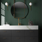 Groove Laurel Gloss Ceramic Subway Tile | Tile Club