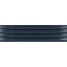 Groove Navy Deco Gloss Ceramic Subway Tile