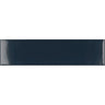 Groove Navy Gloss Ceramic Subway Tile