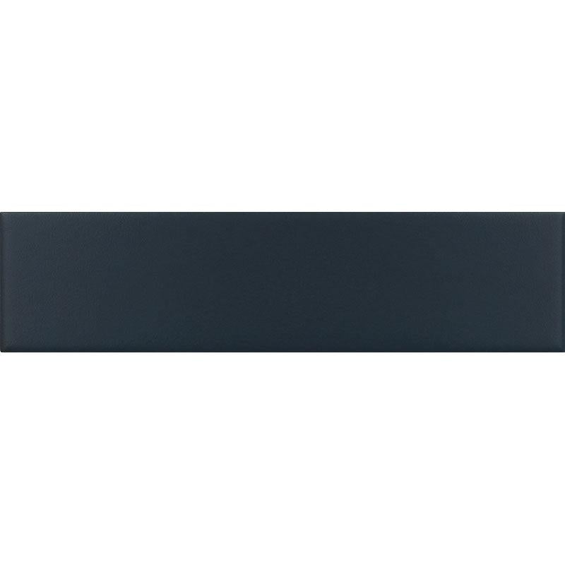Groove Navy Matte Ceramic Subway Tile | Tile Club