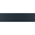 Groove Navy Matte Ceramic Subway Tile | Tile Club