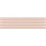 Groove Pink Deco Gloss Ceramic 3D Subway TIle