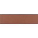 Groove Terracotta Matte Ceramic Subway Tile | Tile Club