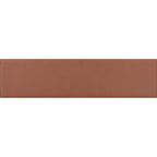 Groove Terracotta Matte Ceramic Subway Tile | Tile Club