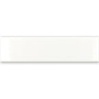 Groove White Gloss Ceramic Subway Tile | Tile Club