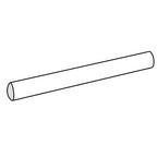 Groove Black Pencil Matte Ceramic Tile Trim | Tile Club