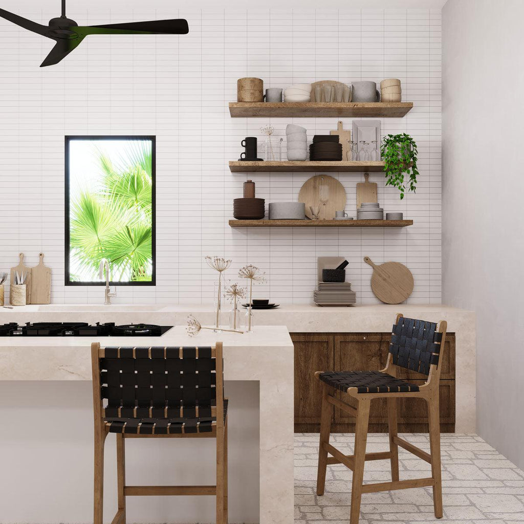 Groove White Deco Gloss Ceramic Subway Tile | Tile Club