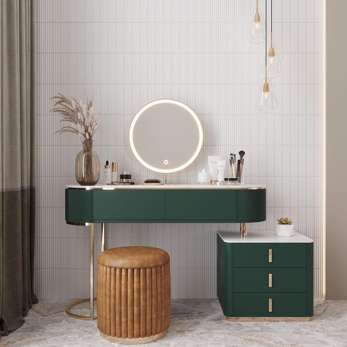 Groove White Deco Matte Ceramic Subway Tile | Tile Club