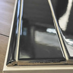 Groove Black Pencil Gloss Ceramic Tile Trim | Tile Club