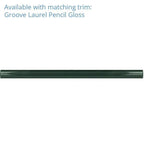 Groove Laurel Gloss Ceramic Subway Tile | Tile Club