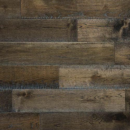 Hand Scraped Ship Brown Oak Solid Wood | Tile Club