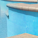 Hawaiian Blue Squares Glass Pool Tile | Tile Club
