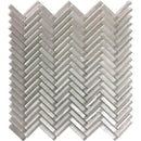 herringbone glass tile