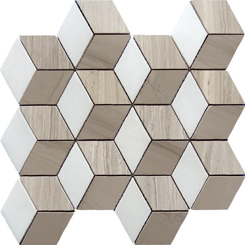 cube mosaic tile