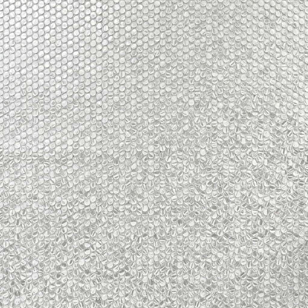 Illumine Silver Dust Penny Round | Tile Club