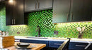 Emerald Mosaic Tile Backsplash