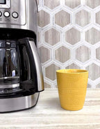 Selo Hex Wooden Beige Marble Mosaic Tile for a Rustic Farmhouse Kitchen Backsplash with Geometric Details